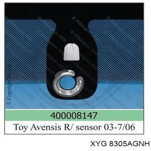 Купити GS8160D14 XYG Вікно вітрове