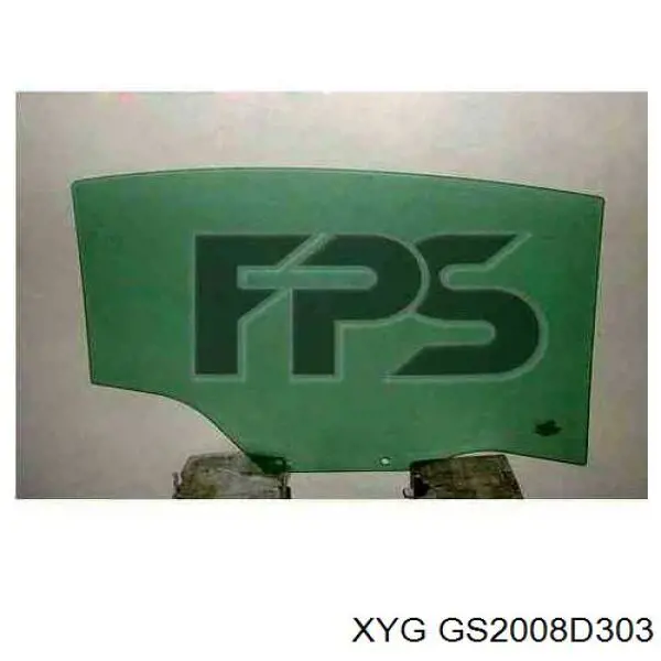 GS2008D303S FPS Скло задніх дверей, лівих