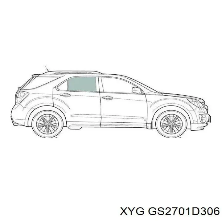 Скло заднє праве Renault (RVI) 8200396076 ціна, від 21.63 USD