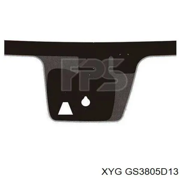 Автоскло XYG GS3805D13 ціна, від 170.45 USD