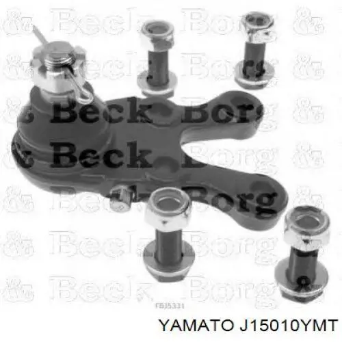 Кульова опора, нижня, ліва Yamato J15010YMT