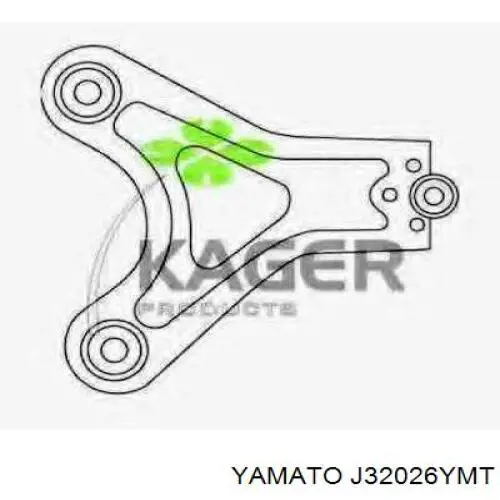 Купити J32026YMT Yamato Важіль передньої підвіски нижній, правий