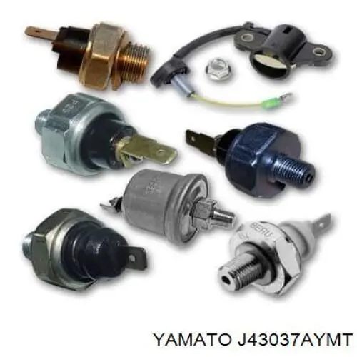 С/блок нижнього важеля Yamato J43037AYMT
