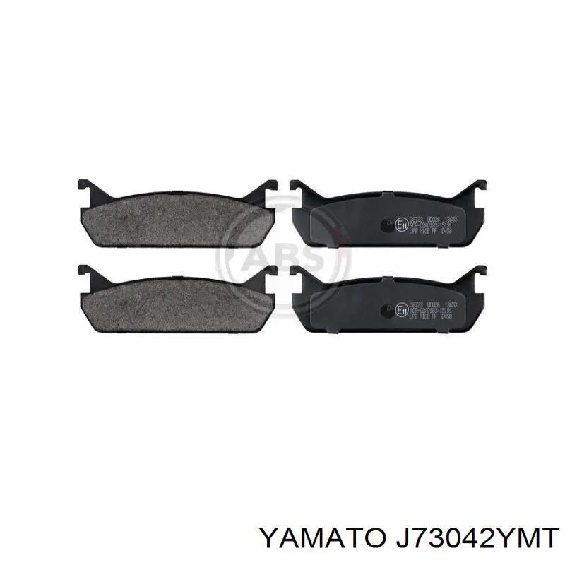 Втулка стабілізатора заднього Yamato J73042YMT ціна, від 2.29 USD
