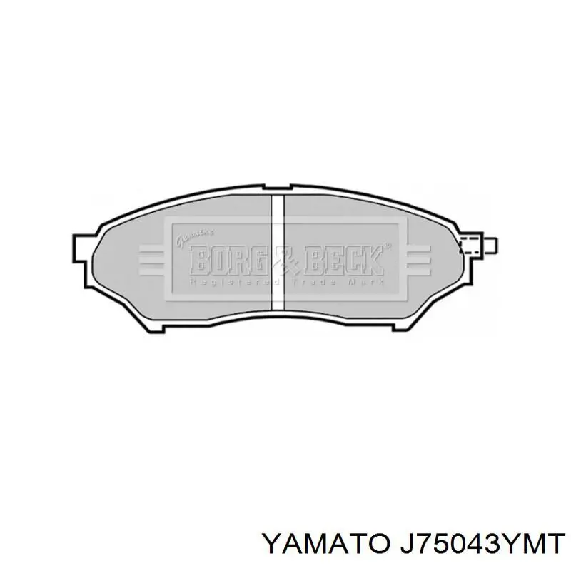 Подушка стабілізатора Yamato J75043YMT ціна, від 2.13 USD