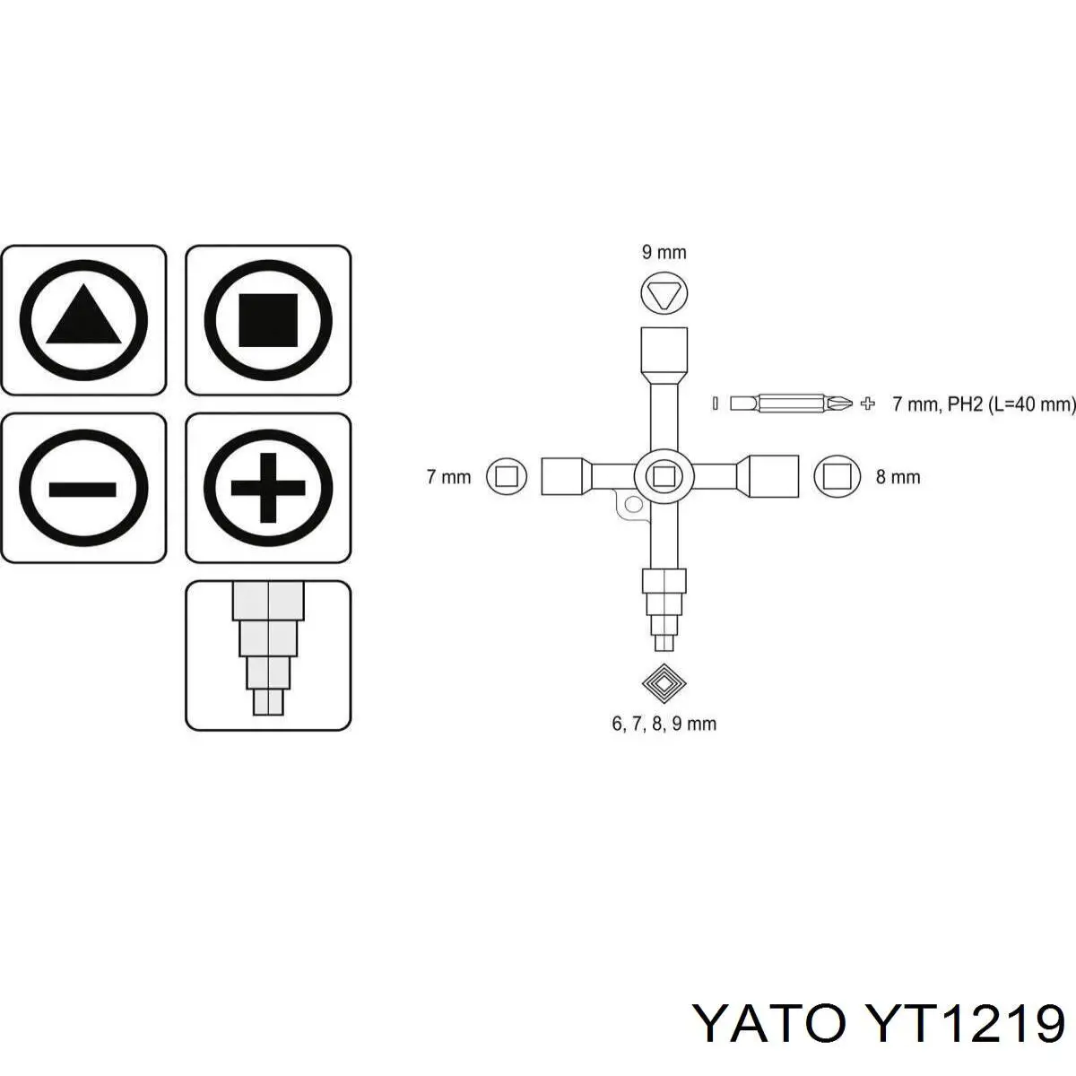  Yato YT1219