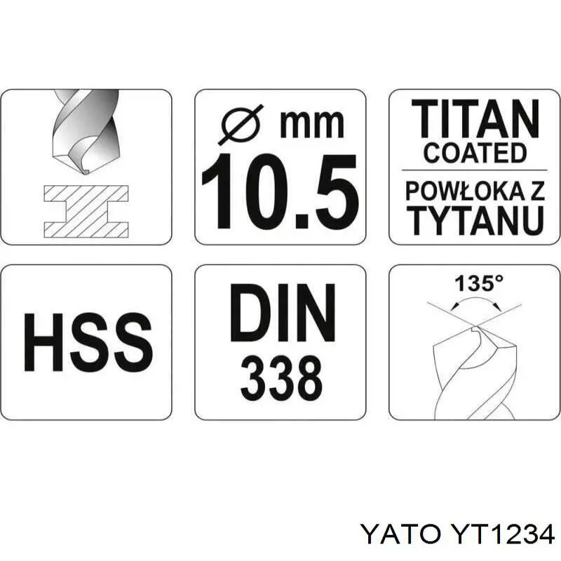  YT1234 Yato