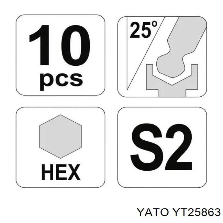  Yato YT25863
