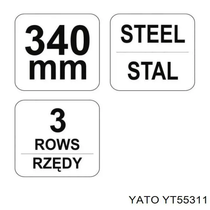  Yato YT55311 ціна, від 3.20 USD