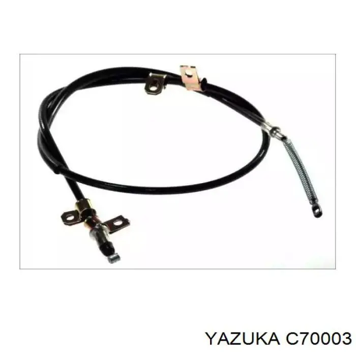 Трос стоянкового гальма задній лівий Yazuka C70003 ціна, від 9.41 USD