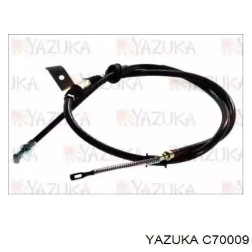 Трос ручного гальма задній, лівий C70009 Yazuka