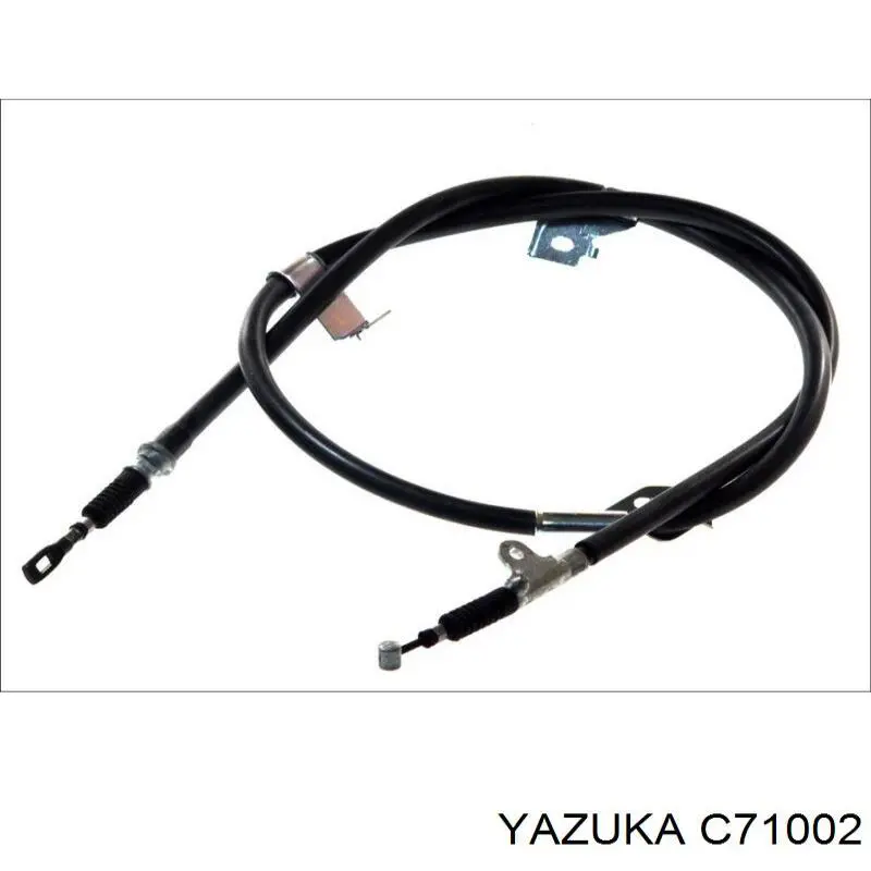 Трос ручного гальма задній, лівий C71002 Yazuka