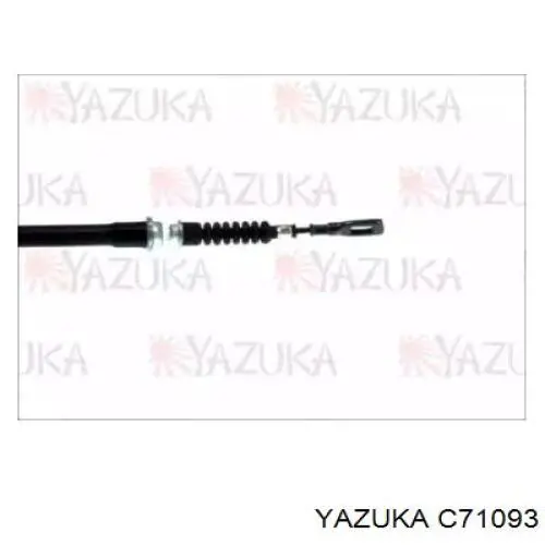 C71093 Yazuka трос ручного гальма задній, лівий