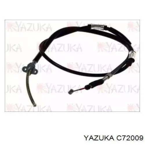 Трос ручного гальма задній, лівий C72009 Yazuka