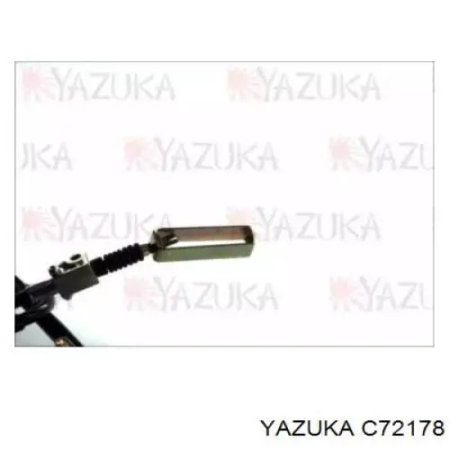 C72178 Yazuka Трос ручника задній лівий