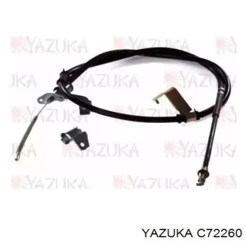 Трос стоянкового гальма задній лівий Yazuka C72260 ціна, від 31.15 USD