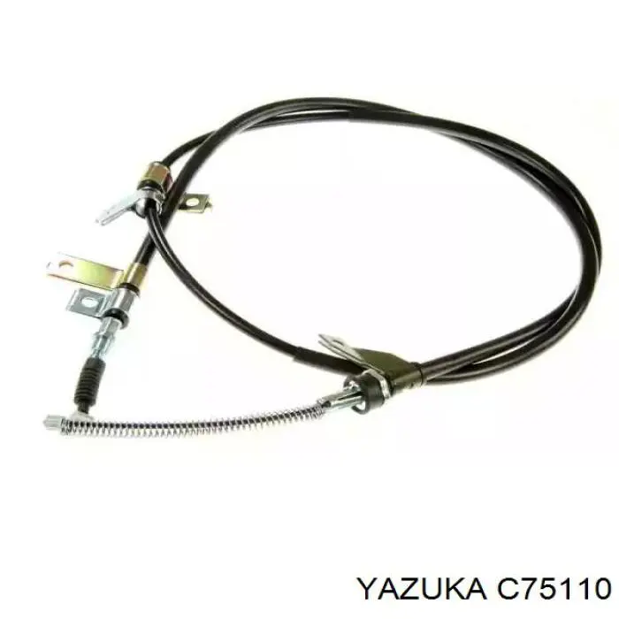 Трос стоянкового гальма задній лівий Yazuka C75110 ціна, від 21.62 USD