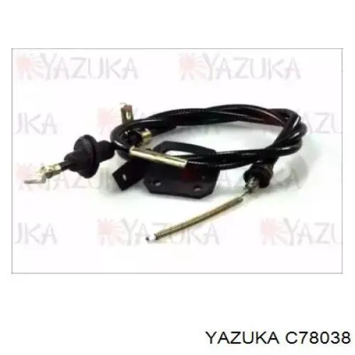 Купити C78038 Yazuka Трос ручного гальма задній, правий