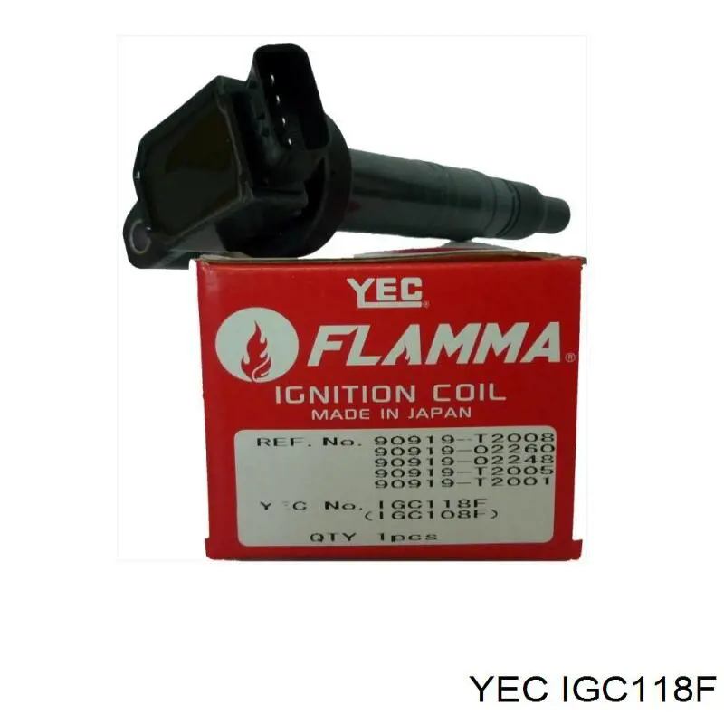IGC118F YEC Котушка запалювання
