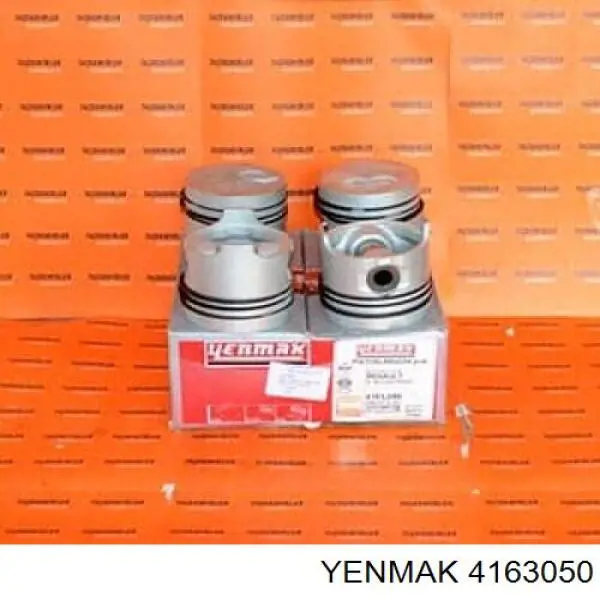 4163050 Yenmak поршень в комплекті на 1 циліндр, 2-й ремонт (+0,50)
