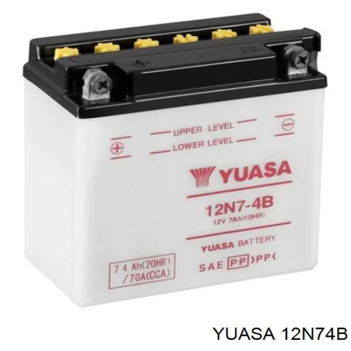 12N74B Yuasa Авто акумулятор