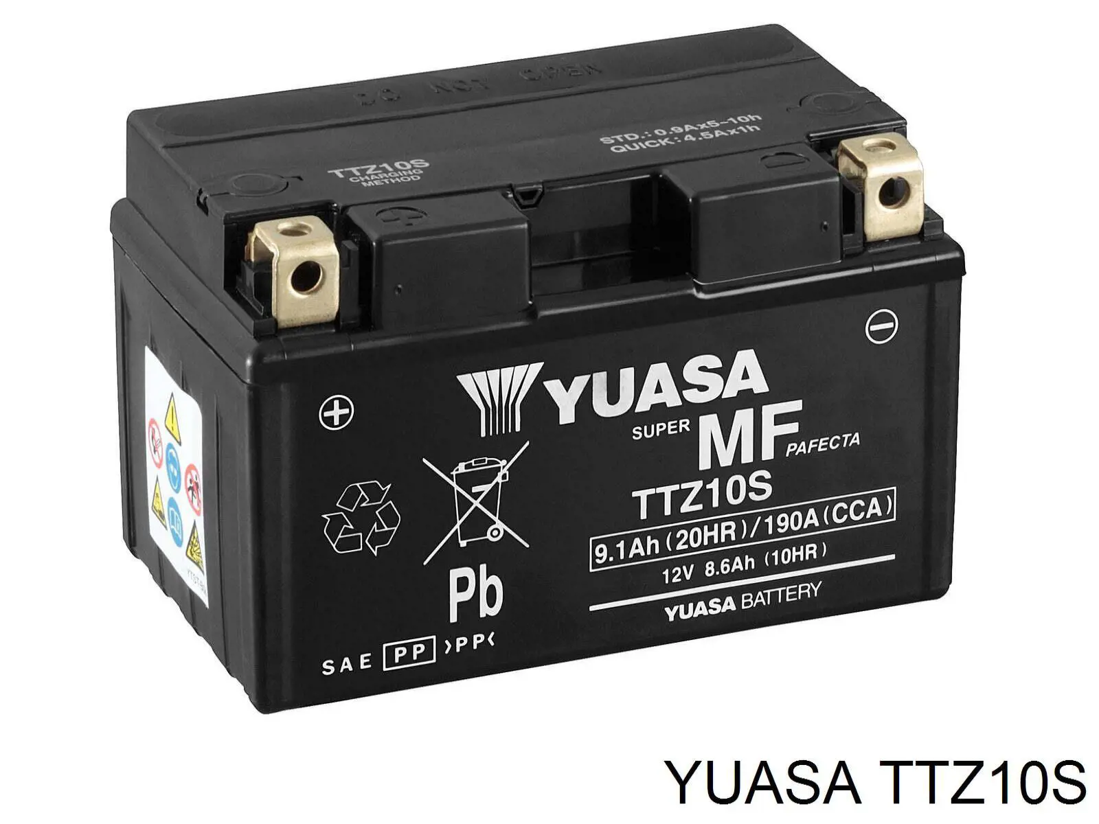 TTZ10S Yuasa Авто акумулятор