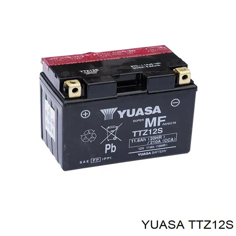 TTZ12S Yuasa Авто акумулятор