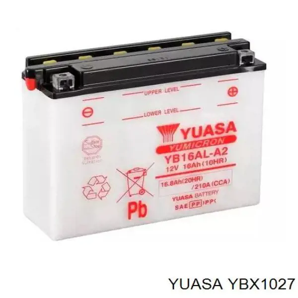 YBX1027 Yuasa Авто акумулятор