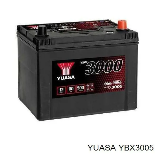 YBX3005 Yuasa Аккумуляторная батарея акб