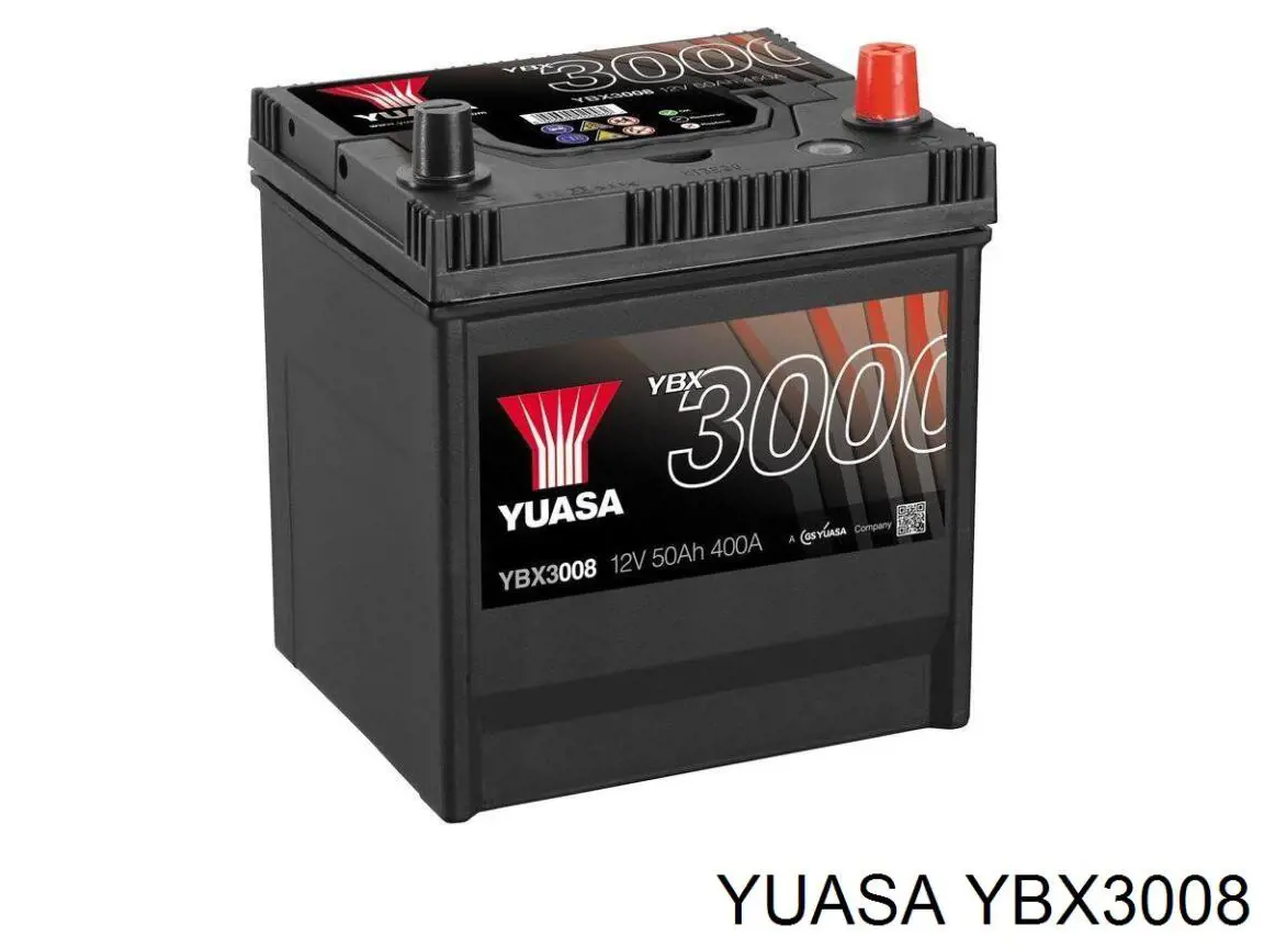 YBX3008 Yuasa акумуляторна батарея, акб