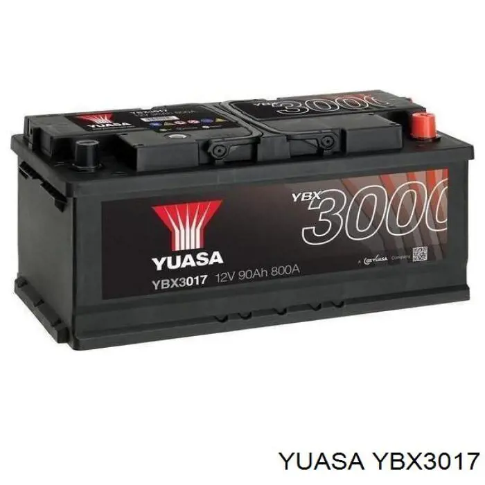 YBX3017 Yuasa акумуляторна батарея, акб
