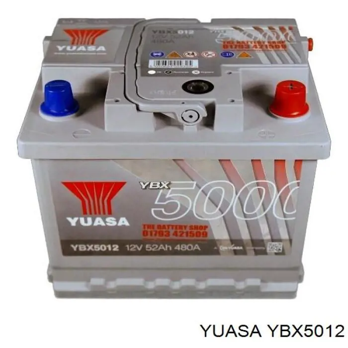 Батарея акумуляторна Yuasa YBX5012 ціна, від 84.65 USD