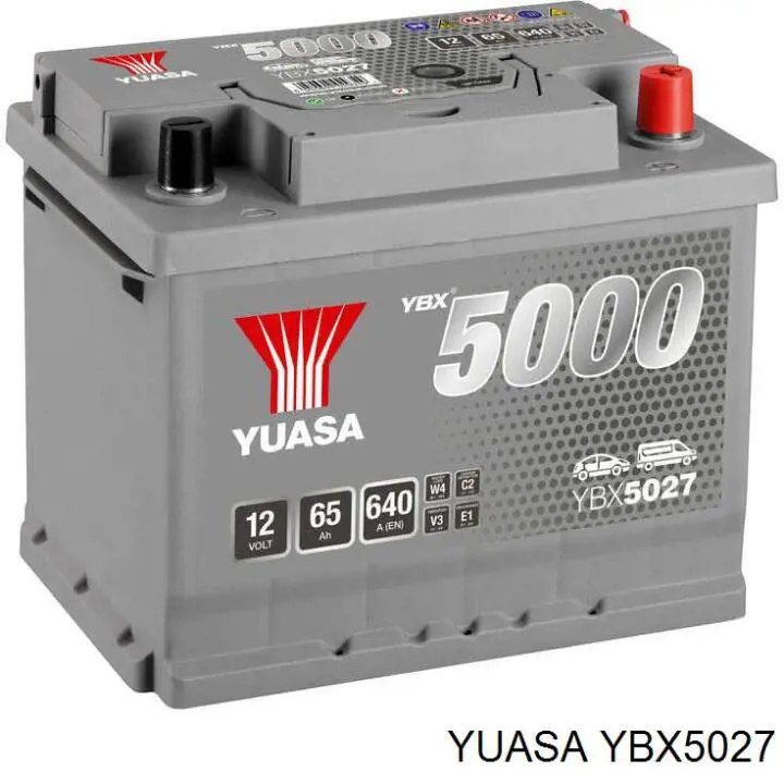 Батарея акумуляторна Yuasa YBX5027 ціна, від 105.54 USD