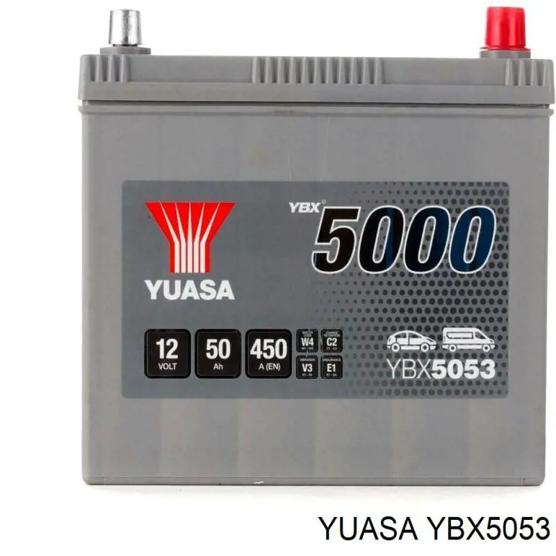 YBX5053 Yuasa акумуляторна батарея, акб