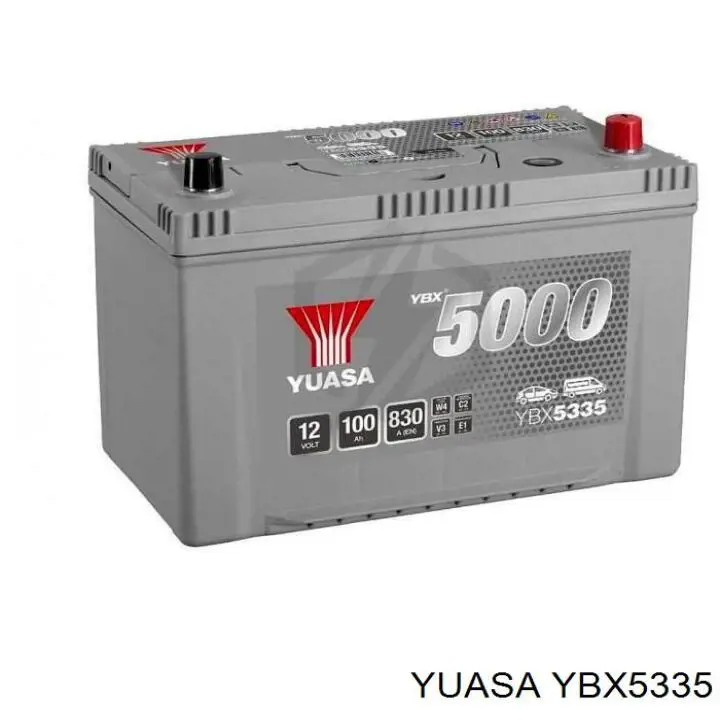 YBX5335 Yuasa акумуляторна батарея, акб