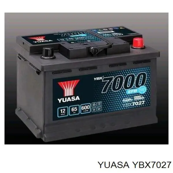 YBX7027 Yuasa акумуляторна батарея, акб