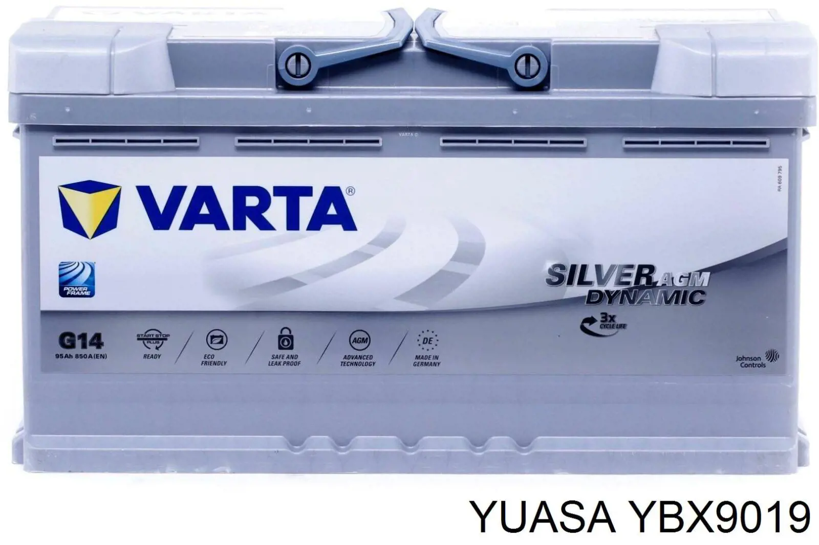 Купити Акумулятор Yuasa 95 А/г (YBX9019)