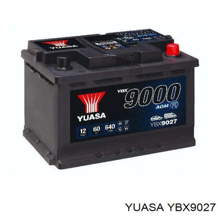 Батарея акумуляторна Yuasa YBX9027 ціна, від 164.88 USD