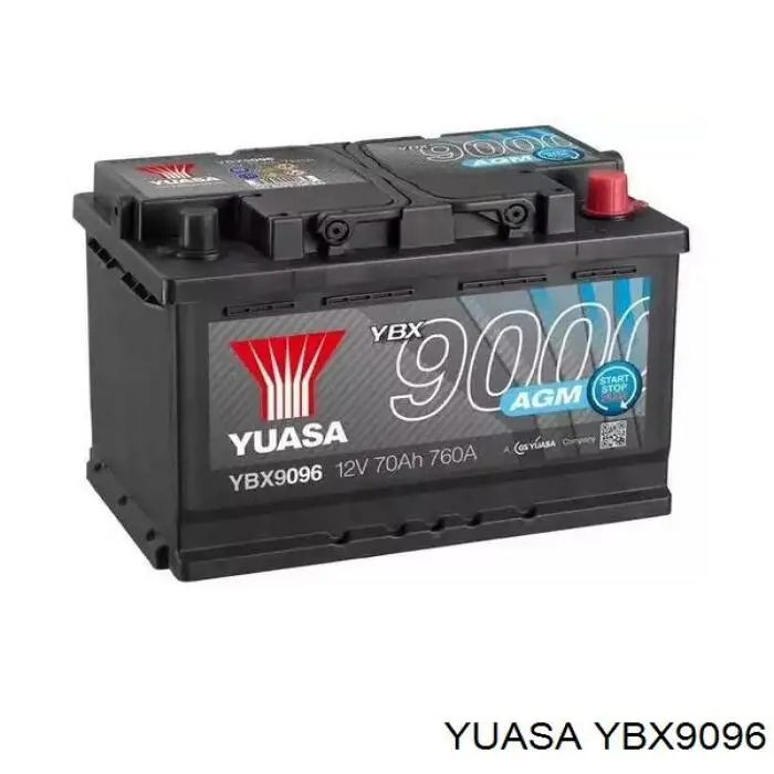 Купити YBX9096 Yuasa Автомобільна батарея