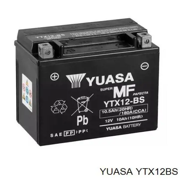 YTX12BS Yuasa акумуляторна батарея, акб