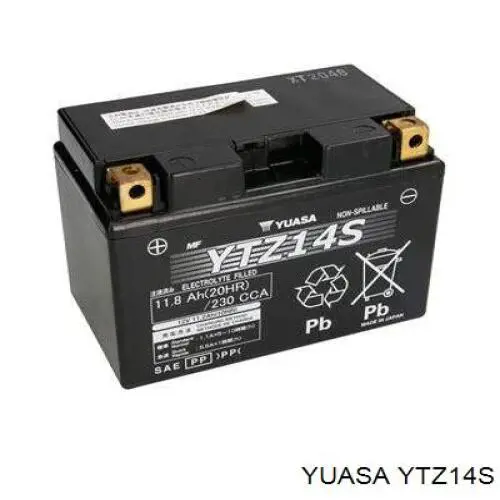 Батарея акумуляторна Exide YTZ14BS ціна, від 57.32 USD