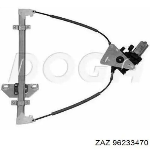 Склопідйомник з електродвигуном ZAZ 96233470 ціна, від 42.27 USD