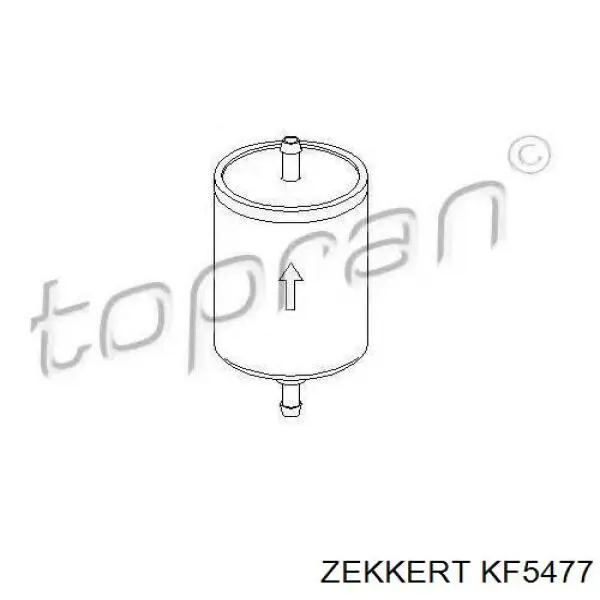 Фільтр паливний KF5477 Zekkert