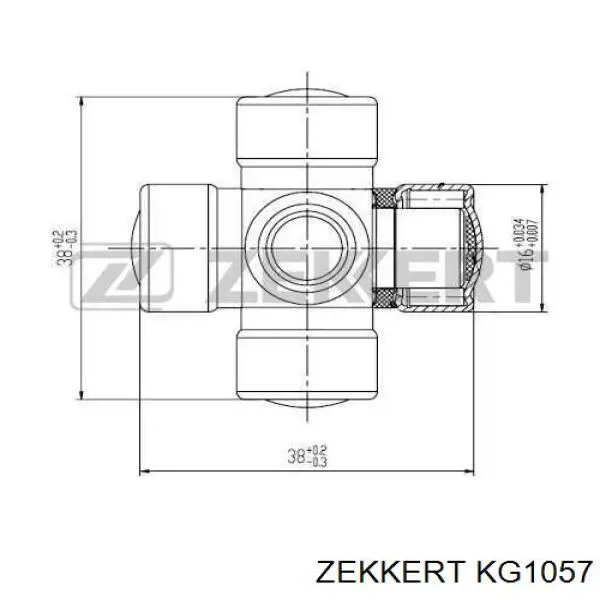 Хрестовина рульового механізму 4193733 Iveco