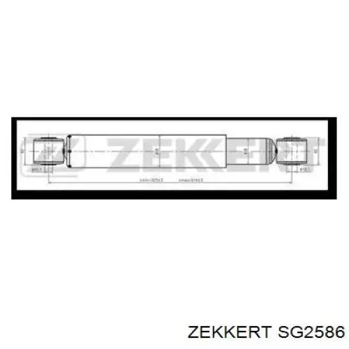 Амортизатор задній SG2586 Zekkert