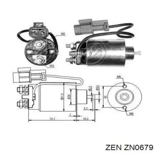 Бендикс ZEN 0679 ціна, від 10.57 USD