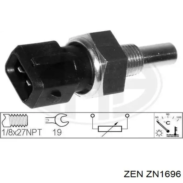 Бендикс ZEN ZN1696 ціна, від 12.91 USD