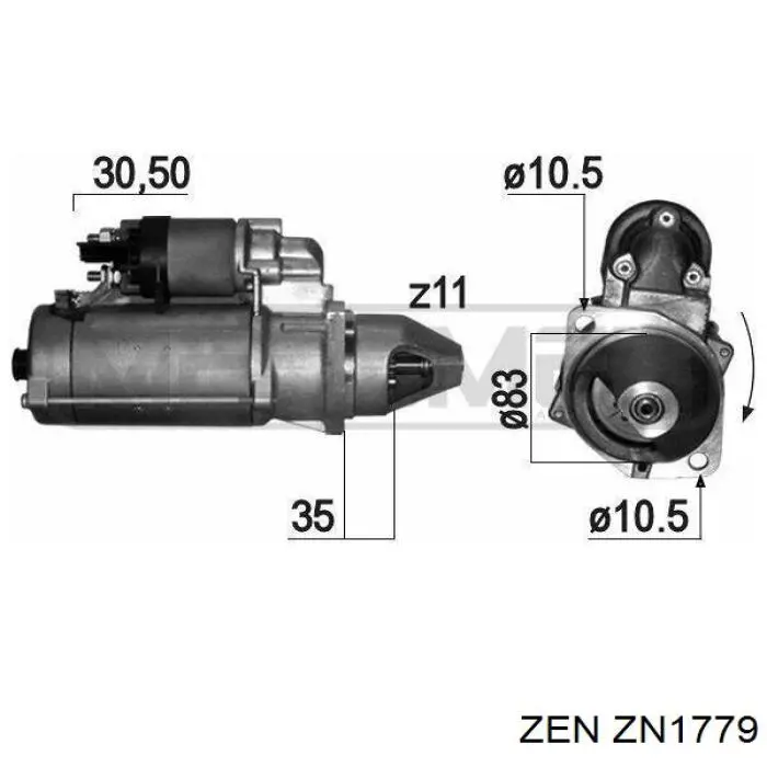 Купити ZN1779 ZEN Стартер