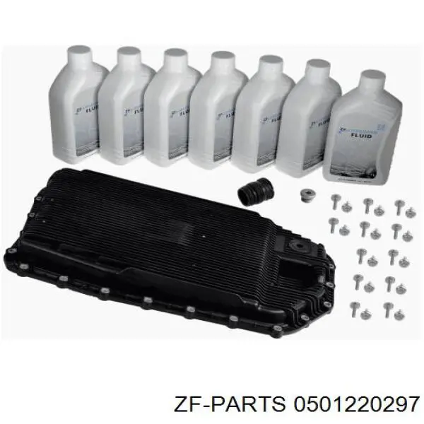 Фільтр коробки автомат ZF Parts 0501220297 ціна, від 69.26 USD