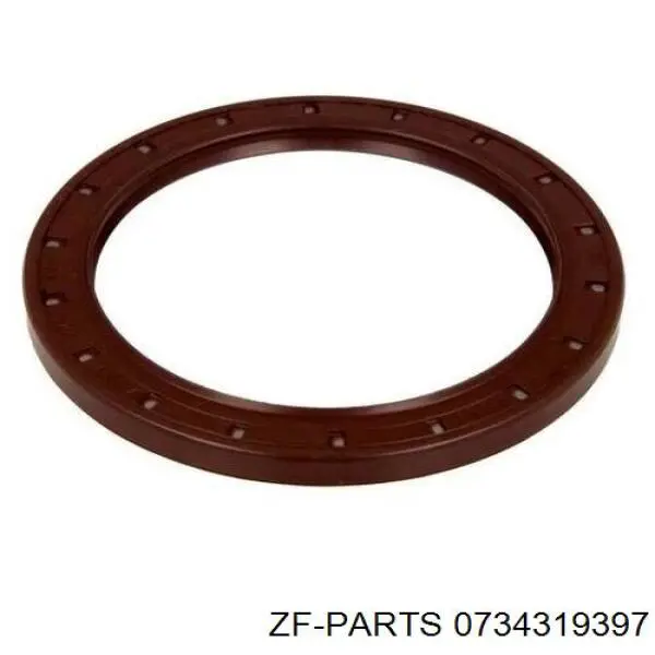 0734319397 ZF Parts Труба приймальна (штани) глушника, передня